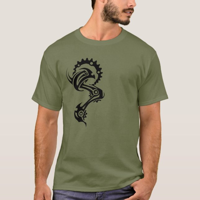 Camisa del tatuaje de la bici (Anverso)