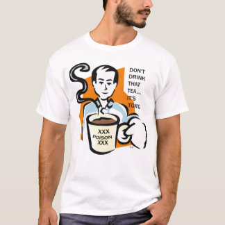 CAMISA DEL TÉ DEL FIESTA DE ANTI-TEA