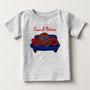Camisa del teleadicto del bebé