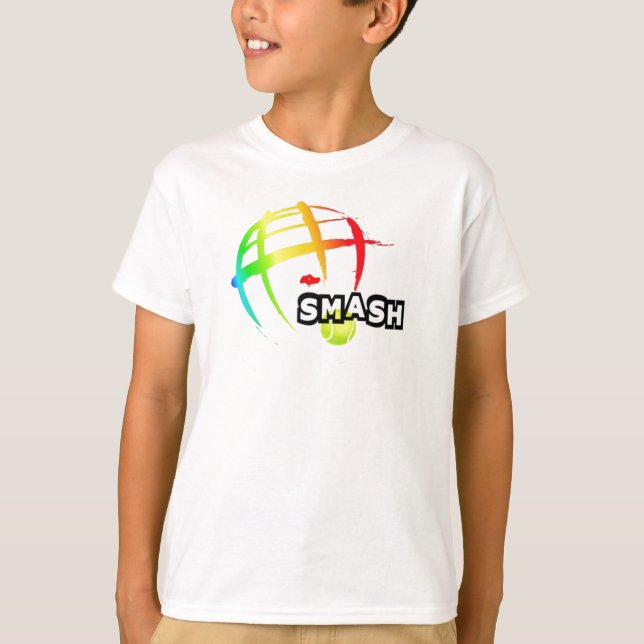 CAMISA DEL TENIS DEL CHOQUE - NIÑOS (Anverso)