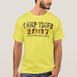 camisa del tigre del campo