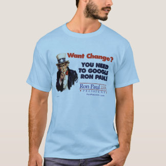 Camisa del tío Sam de Google Ron Paul