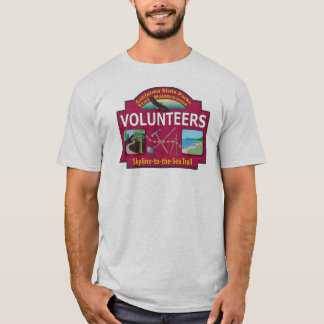 Camisa del trabajo del voluntario del rastro del