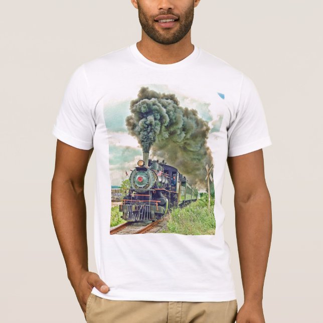 Camisa del tren de pasajeros del vapor (Anverso)
