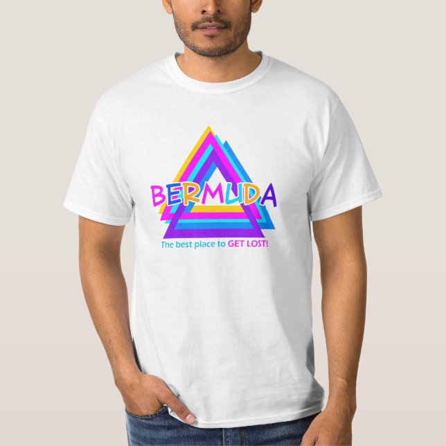 Camisa del TRIÁNGULO de BERMUDAS - elija el estilo (Anverso)