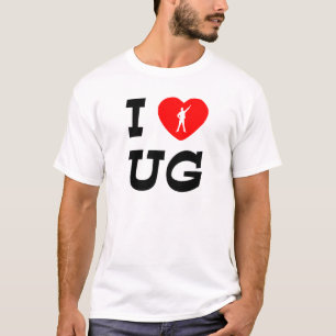Camisa del UG del corazón I