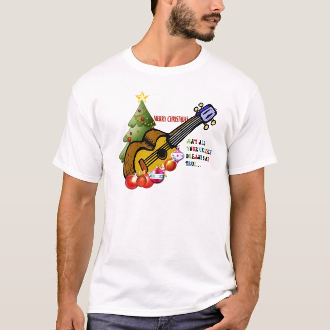 Camisa del Ukulele del navidad (Anverso)