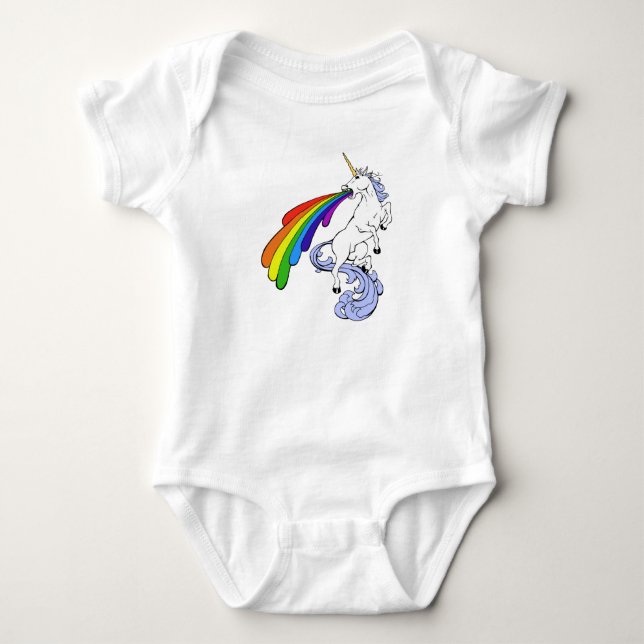 Camisa del unicornio del arco iris (Anverso)