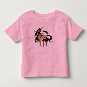 Camisa del unicornio del niño