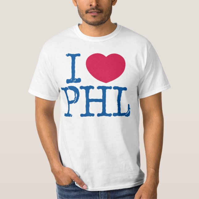 Camisa del valor de la camisa de I <3 PHL (Anverso)