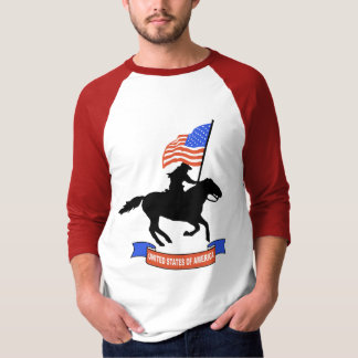 Camisa del vaquero de los E.E.U.U.