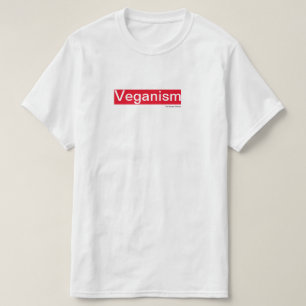 Camisa del Veganism (blanca)