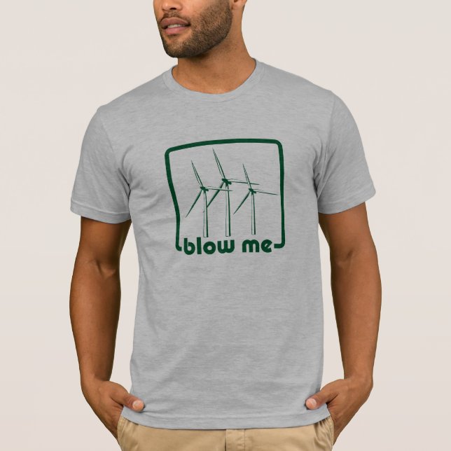 Camisa del verde de la turbina de viento (Anverso)