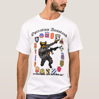 Camisa del viaje de la barra del Boxler-Ejército