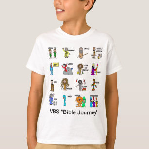 Camisa del viaje de la biblia de VBS para los
