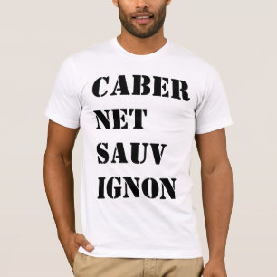 Camisa del vino de Cabernet-Sauvignon