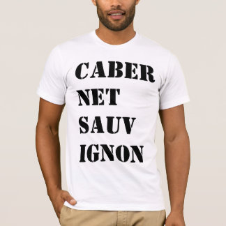 Camisa del vino de Cabernet-Sauvignon