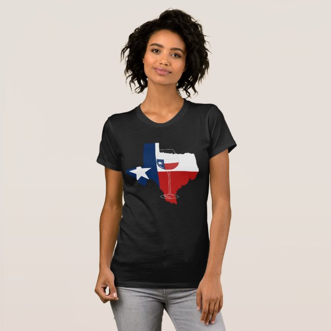 Camisa del vino de Tejas (Anverso completo)
