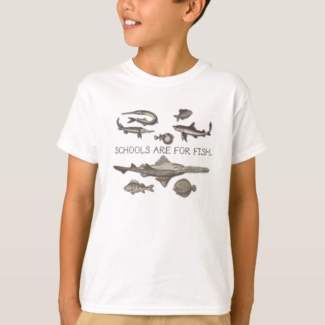Camisa del vintage de Homeschool - las escuelas (Anverso)
