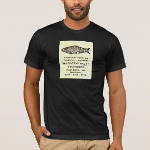 Camisa del vintage de la fábrica del aceite de