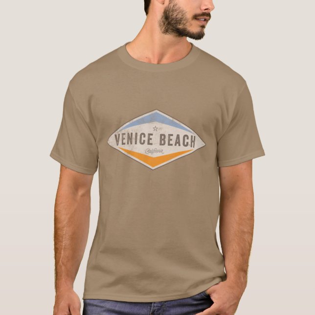 Camisa del vintage de la playa de Venecia (Anverso)