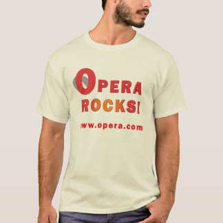 Camisa del web browser de la ópera