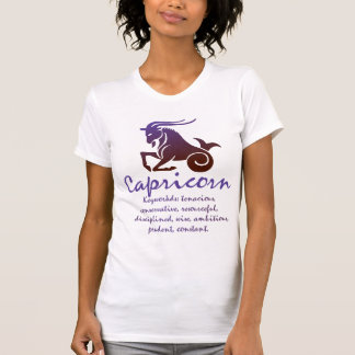 Camisa del zodiaco del Capricornio