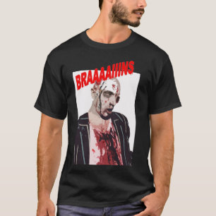 Camisa del zombi de Braaaaiins
