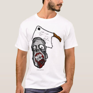 Camisa del zombi de la cuchilla de carne