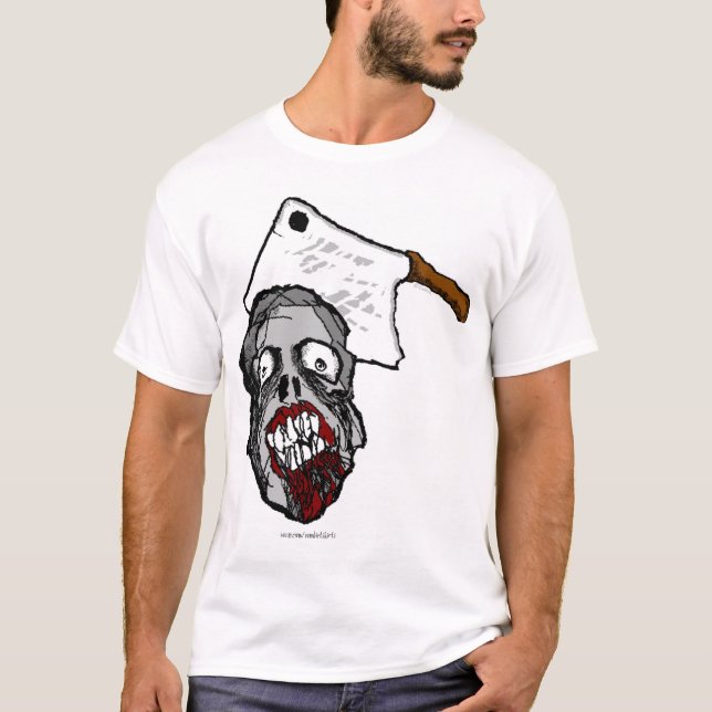 Camisa del zombi de la cuchilla de carne (Anverso)