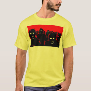 Camisa del zombi "de la horda"