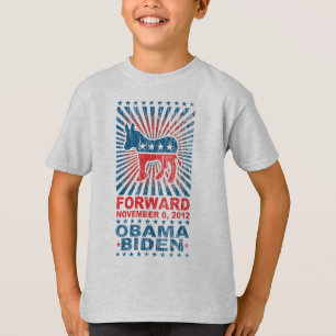 Camisa delantera de los niños de Obama 2012