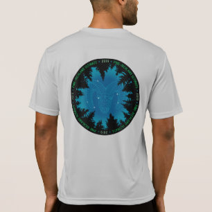 Camisa DELANTERA y TRASERA del cielo de PRU-RAM