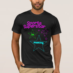 Camisa deportiva de superestrella