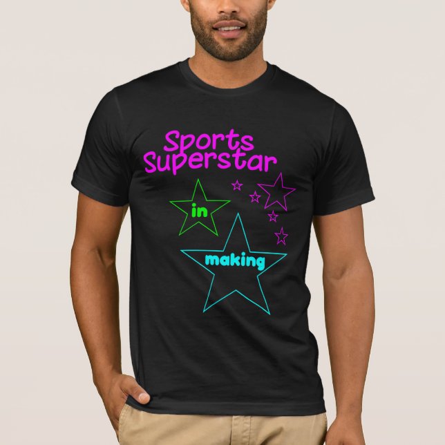 Camisa deportiva de superestrella (Anverso)