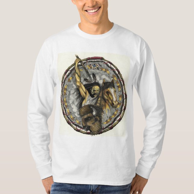 Camisa derecha de la ayuda del nativo americano de (Anverso)