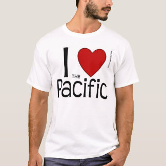 Camisa derecha del Pacífico del corazón