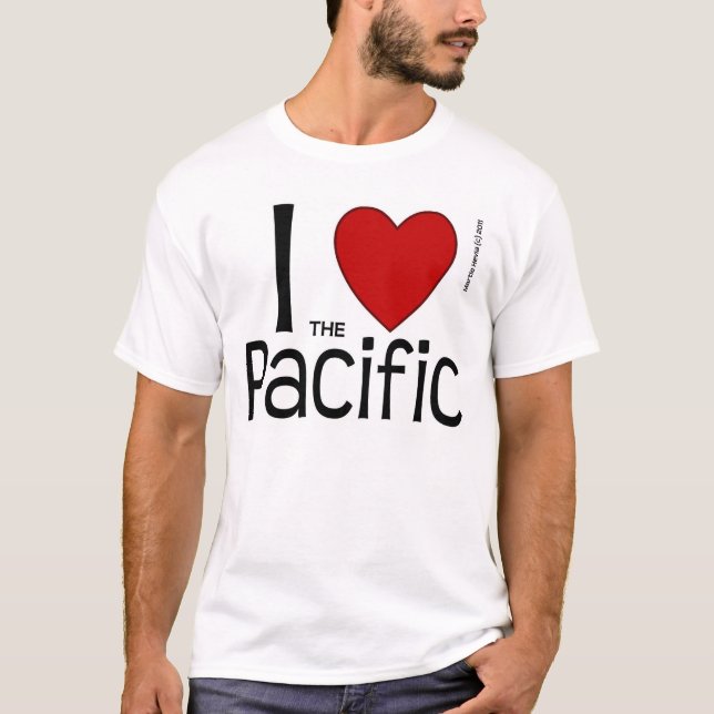 Camisa derecha del Pacífico del corazón (Anverso)