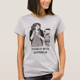 Camisa desgarbada contrariedad de Barista