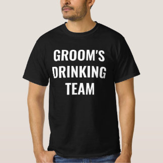 CAMISA DESPEDIDA DE SOLTERO - EQUIPO DE BEBIDA DEL
