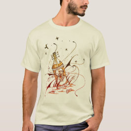 Camisa destilada de la música tradicional