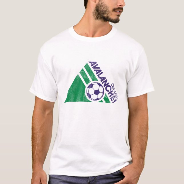 Camisa destruida fútbol de la avalancha de Denver (Anverso)