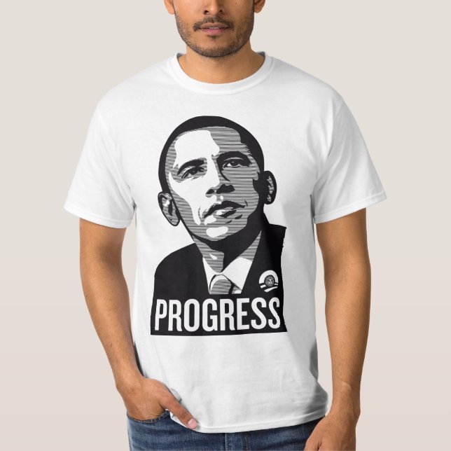 Camisa divertida de Barack Obama. ¡(Para los (Anverso)