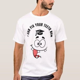 CAMISA DIVERTIDA DE GRADUACIÓN DE ODONTOLOGÍA