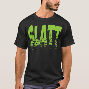 Camisa divertida de hip hop Slatt Green