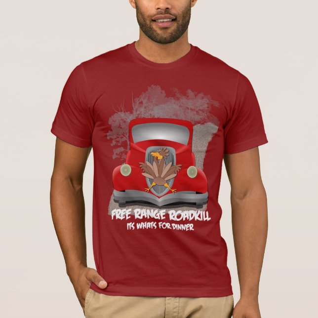 Camisa divertida de la cena de Roadkill (Anverso)