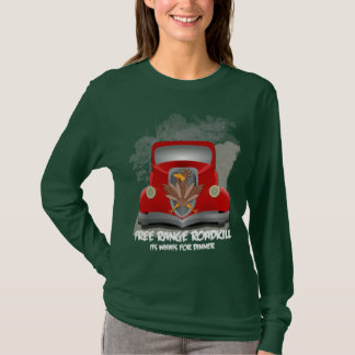 Camisa divertida de la cena de Roadkill