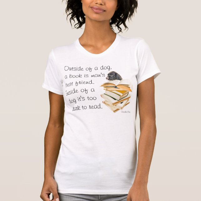 Camisa divertida de la cita del perro para los (Anverso)