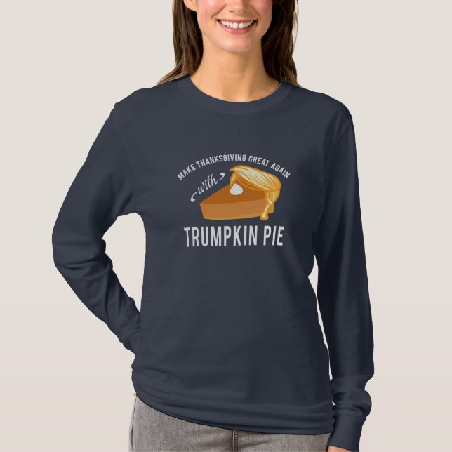 Camisa divertida de la empanada de Trumpkin de la (Anverso)