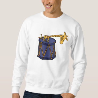 Camisa divertida de la jirafa AW y del tambor